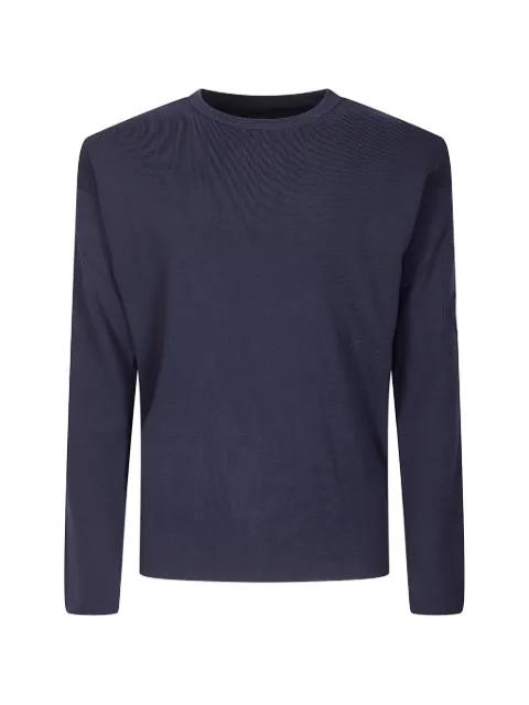 crew-neck long-sleeve sweatshirt by C.P. COMPANY