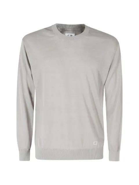 crew-neck raglan-sleeve sweater by C.P. COMPANY