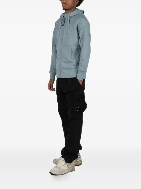 diagonal raised fleece Goggle sweatshirt by C.P. COMPANY