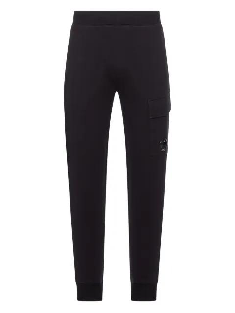 diagonal raised fleece cargo Lens sweatpants by C.P. COMPANY