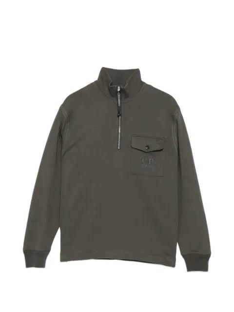 diagonal raised sweatshirt by C.P. COMPANY