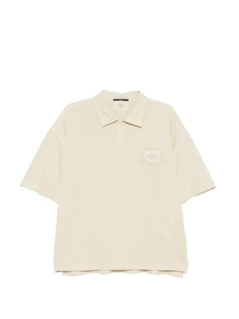 embroidered polo shirt by C.P. COMPANY