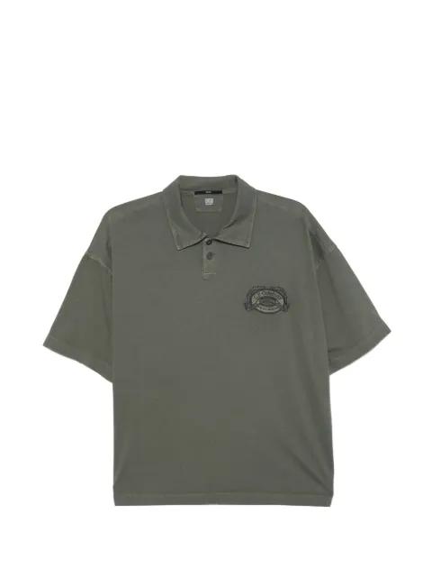 embroidered polo shirt by C.P. COMPANY