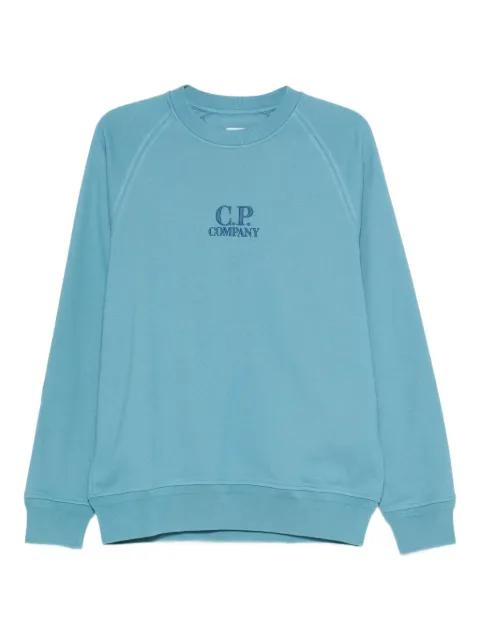 embroidered sweatshirt by C.P. COMPANY
