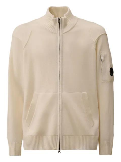 fastening-zip cardigan by C.P. COMPANY
