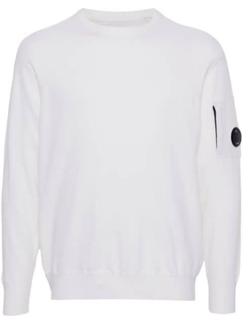 fine crew-neck sweater by C.P. COMPANY