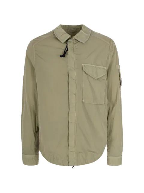 flap-pocket shirt jacket by C.P. COMPANY