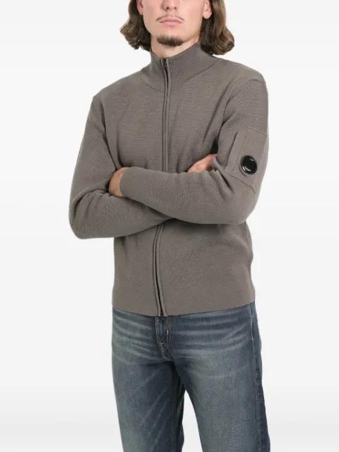 full-zip detail sweatshirt by C.P. COMPANY