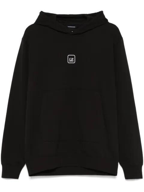 graphic-print hoodie by C.P. COMPANY