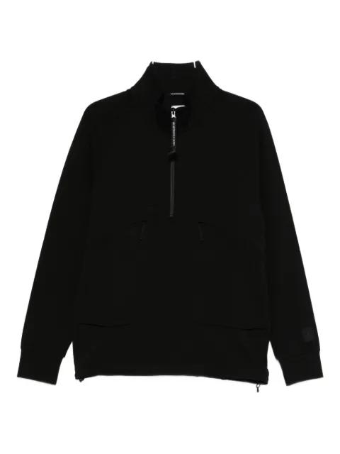 half-zip pocket sweatshirt by C.P. COMPANY