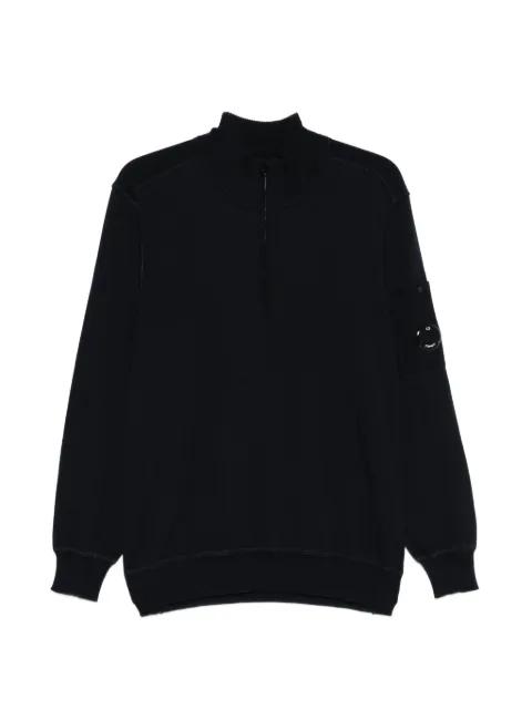 half-zip polo shirt by C.P. COMPANY