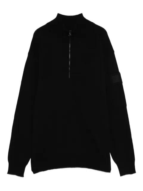 half-zip sweater by C.P. COMPANY