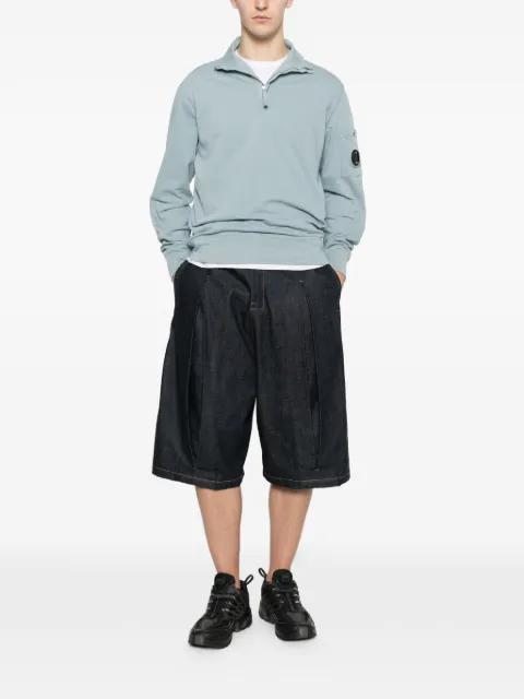 half-zip sweatshirt by C.P. COMPANY