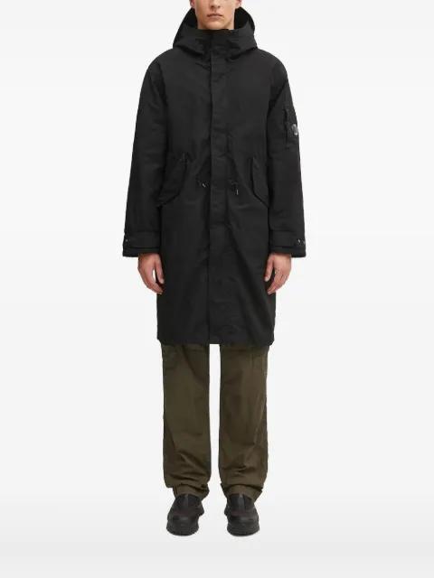 hoodied coat by C.P. COMPANY