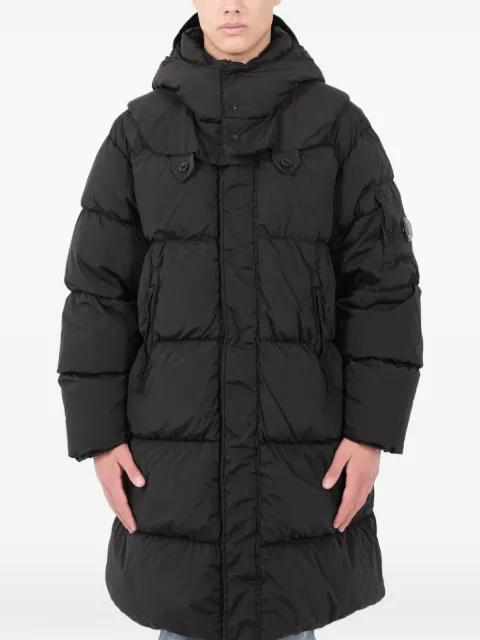 hoodied down coat by C.P. COMPANY