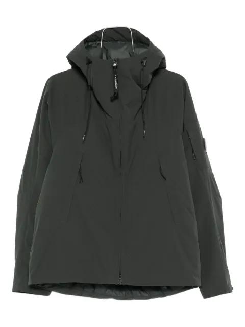 hoodied-neck padded jacket by C.P. COMPANY