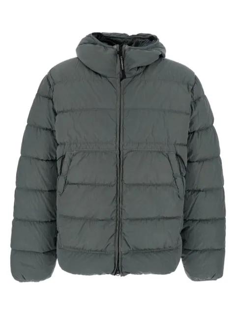 hoodied quilted jacket by C.P. COMPANY