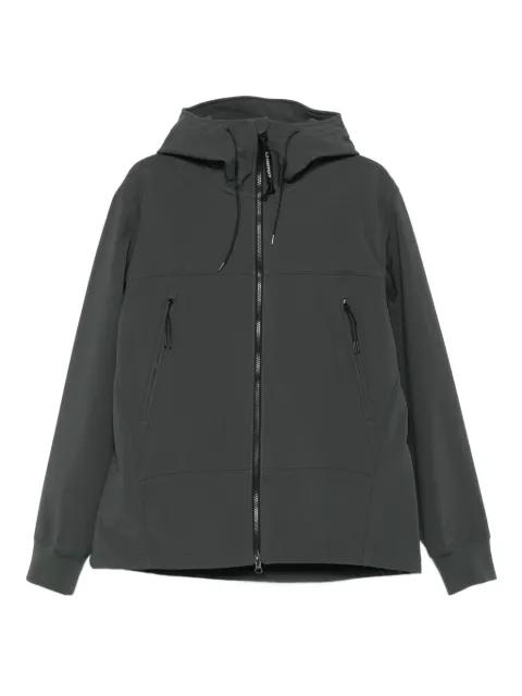 hoodied zip-front jacket by C.P. COMPANY