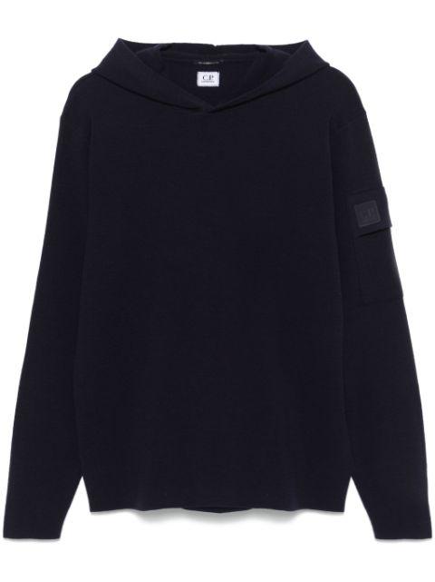 knitted hoodie by C.P. COMPANY
