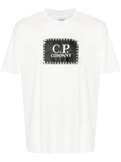 label style-logo jersey T-shirt by C.P. COMPANY