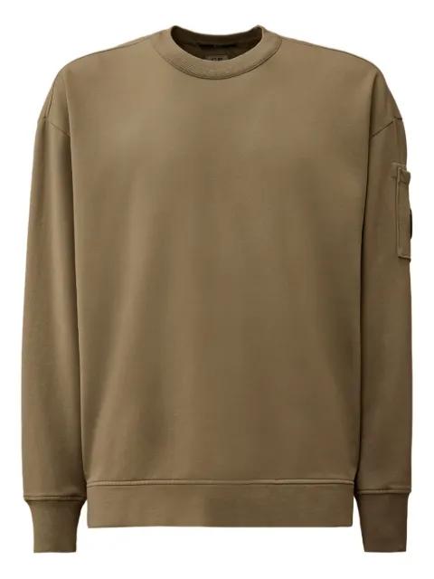 lens-detail crew-neck sweatshirt by C.P. COMPANY