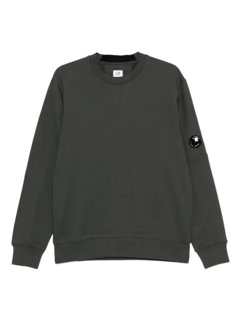 lens-detail crew-neck sweatshirt by C.P. COMPANY