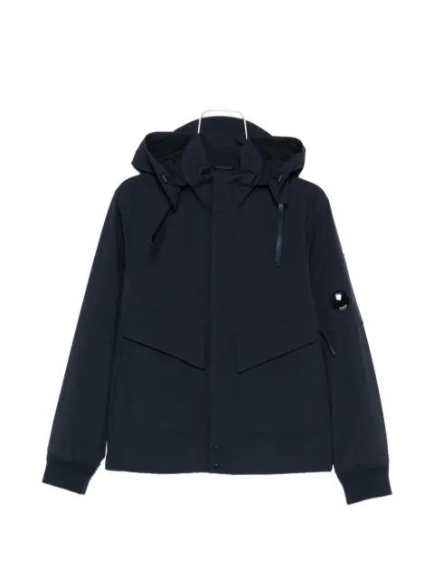 lens-detail hoodied jacket by C.P. COMPANY