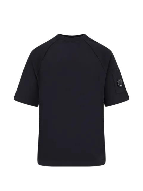 light fleece short sleeve sweatshirt by C.P. COMPANY