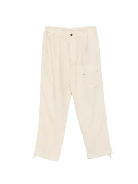 linen sack loose cargo pants by C.P. COMPANY