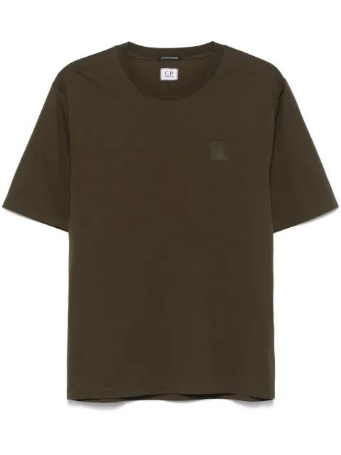 logo-appliqué T-shirt by C.P. COMPANY