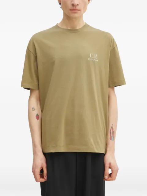 logo-detail T-shirt by C.P. COMPANY