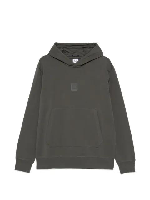 logo-detail hoodie by C.P. COMPANY