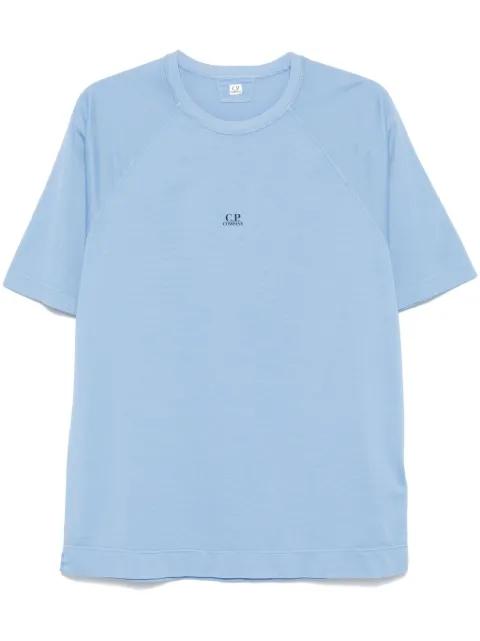 logo-embroidered T-shirt by C.P. COMPANY