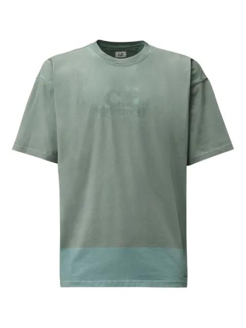 logo-embroidered T-shirt by C.P. COMPANY
