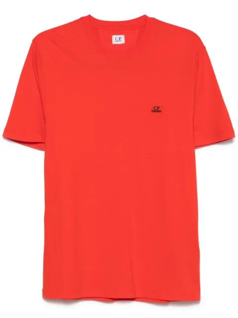 logo-embroidered T-shirt by C.P. COMPANY