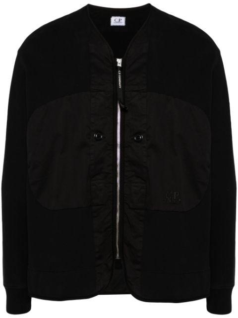 logo-embroidered jacket by C.P. COMPANY