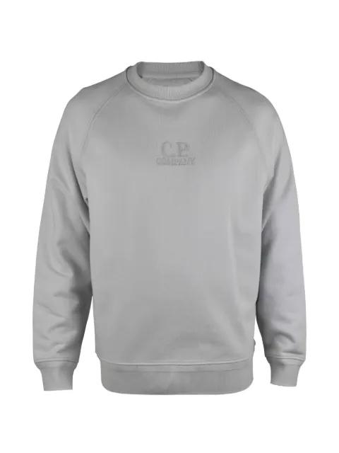 logo-embroidered sweater by C.P. COMPANY