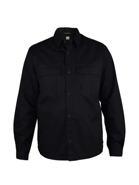 logo-patch pocket shirt by C.P. COMPANY
