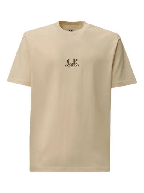 logo-print T-shirt by C.P. COMPANY