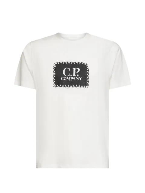 logo-print T-shirt by C.P. COMPANY