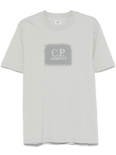 logo-print T-shirt by C.P. COMPANY