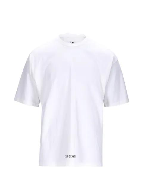 logo-print T-shirt by C.P. COMPANY
