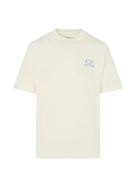logo-print T-shirt by C.P. COMPANY