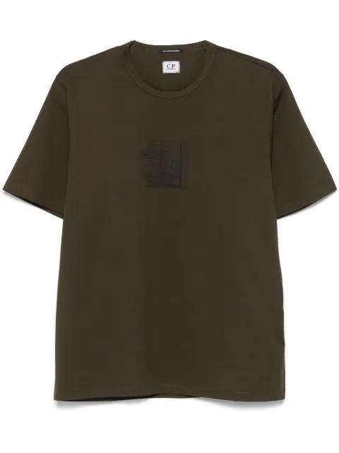 logo-print T-shirt by C.P. COMPANY