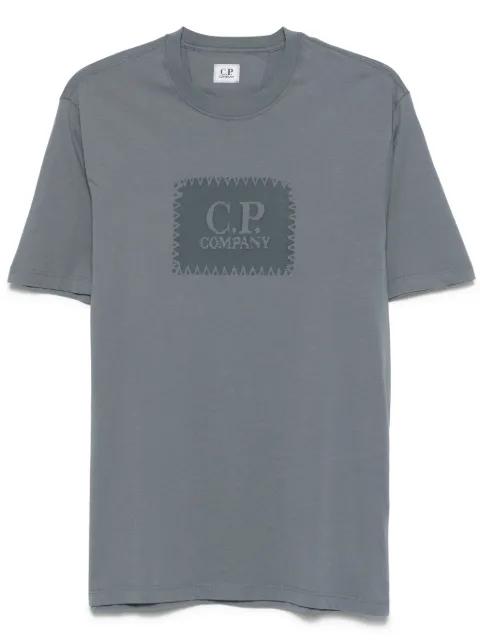 logo-print T-shirt by C.P. COMPANY