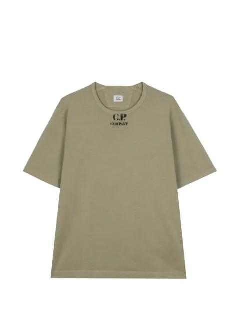 logo-print T-shirt by C.P. COMPANY