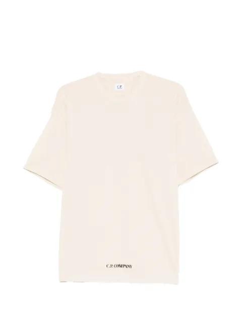 logo-print T-shirt by C.P. COMPANY