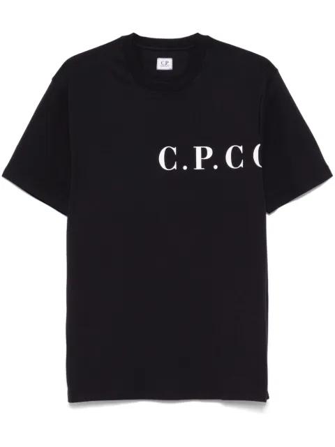 logo-print T-shirt by C.P. COMPANY