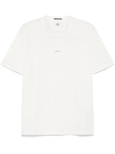 logo-print T-shirt by C.P. COMPANY