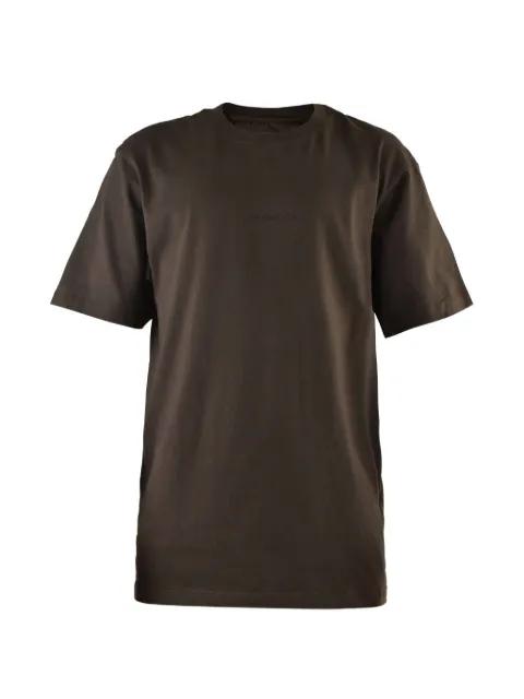 logo-print cotton T-shirt by C.P. COMPANY